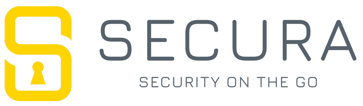 Secura logo security on the go