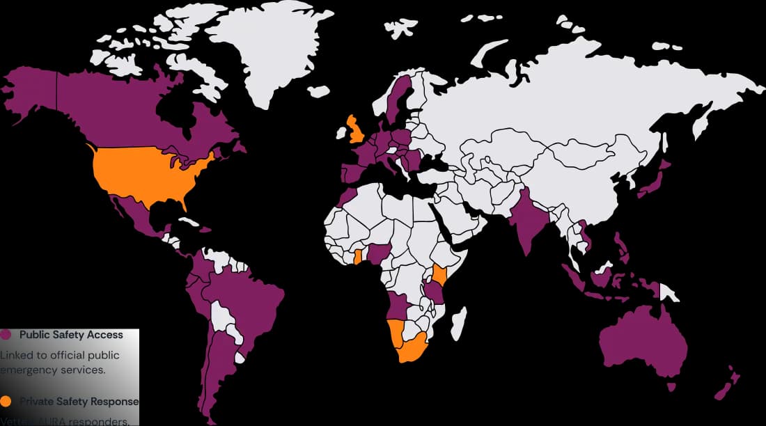 24/7 global emergency coverage for real time safety