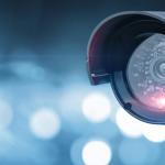 Close up of CCTV camera