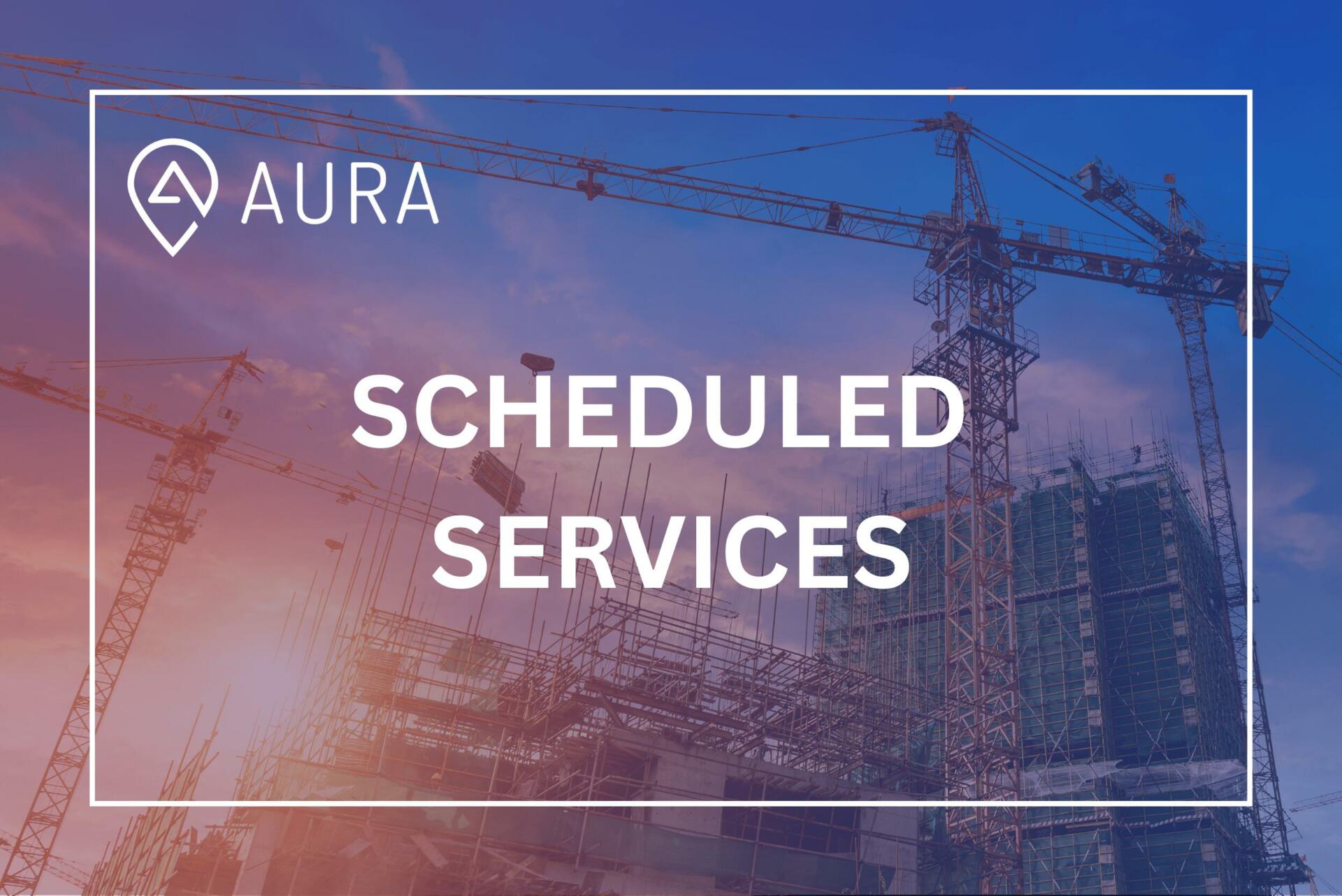 AURA Launches New Scheduled Services Product: Enhancing Security, Efficiency, and Business Growth