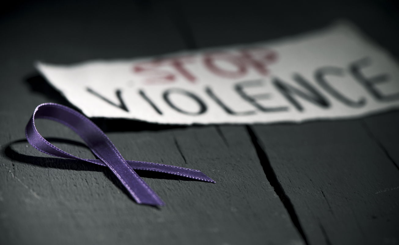 How app-based security services can help address gender-based violence in SA | purple ribbon against the violence against women